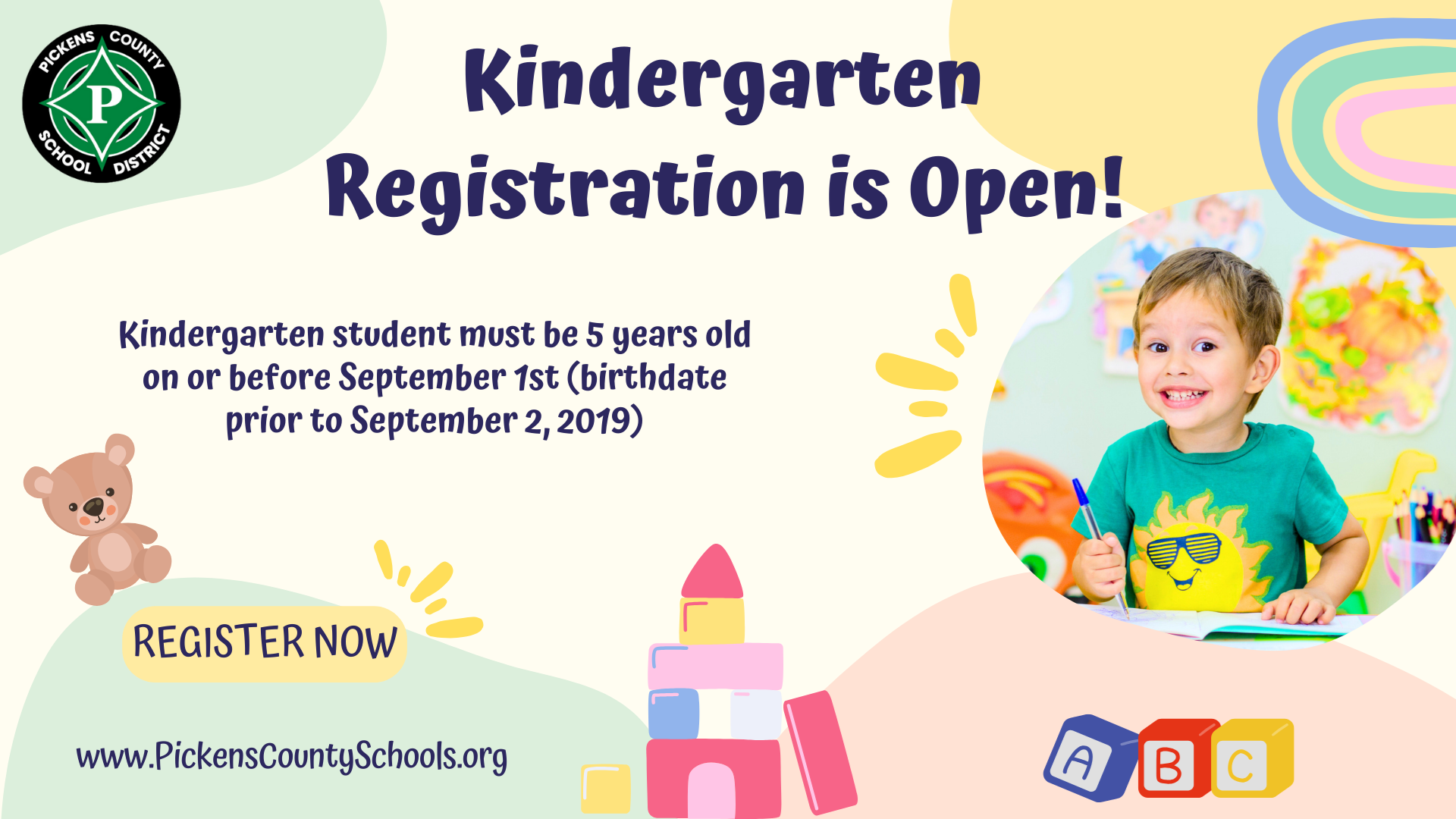 Kindergarten Registration Open!